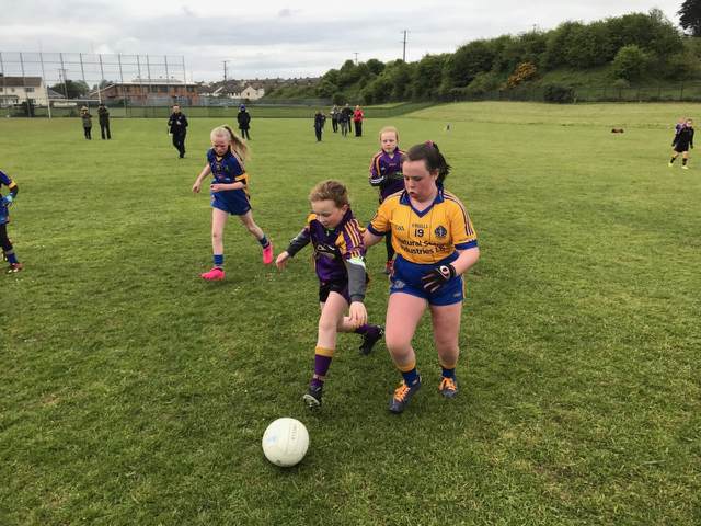The U10 Girls travelled down to Newry