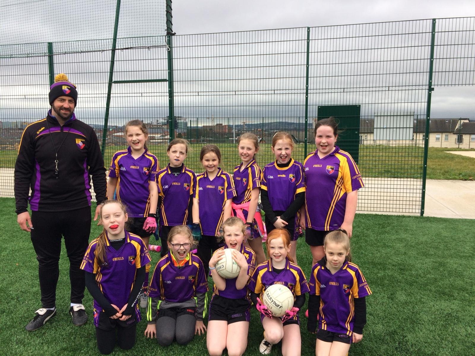 Our U10 girls attended their first Belfast Go Games blitzs of the season
