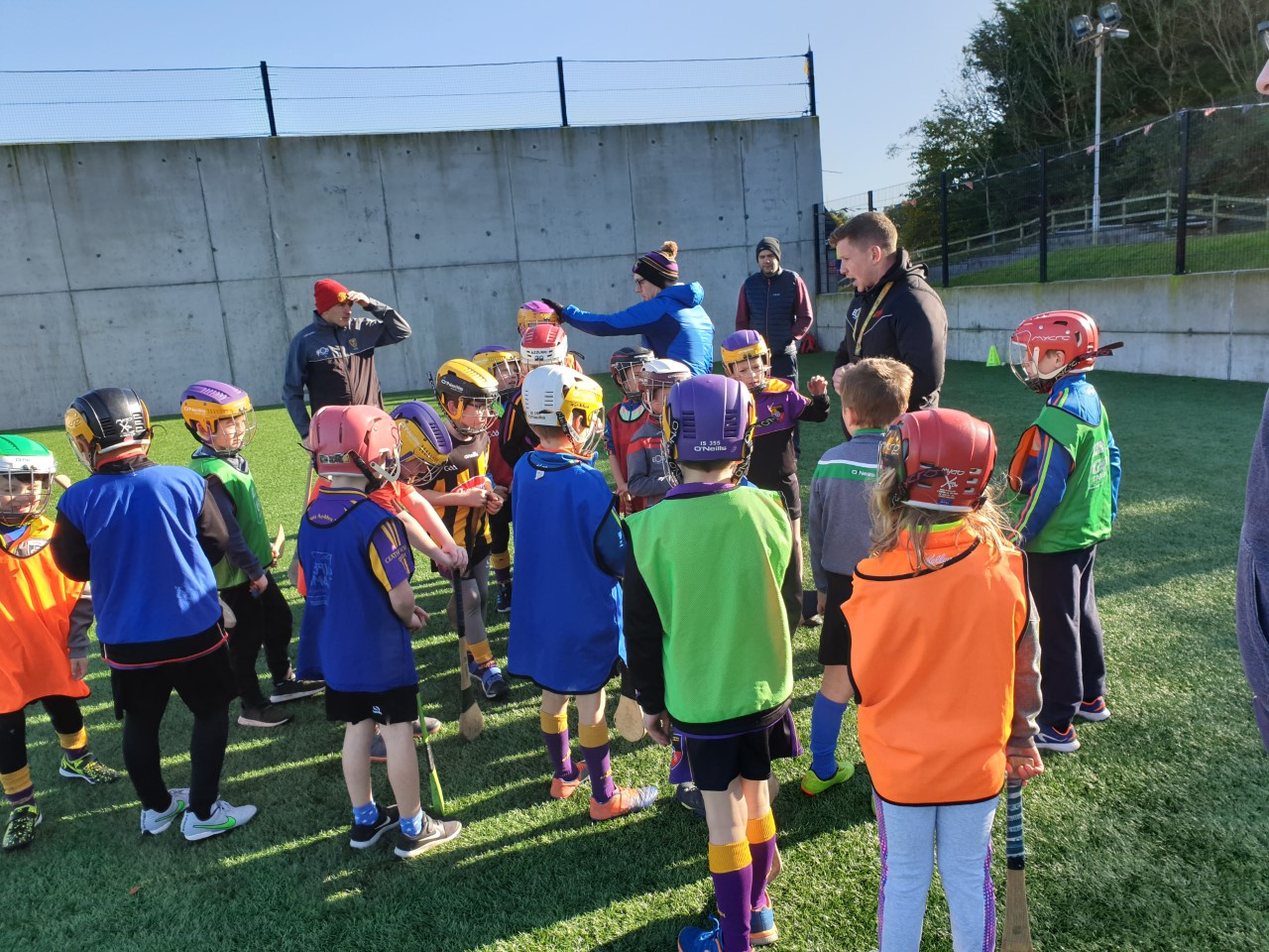 Successful first coach-the-coaches hurling sessions with Danny Toner