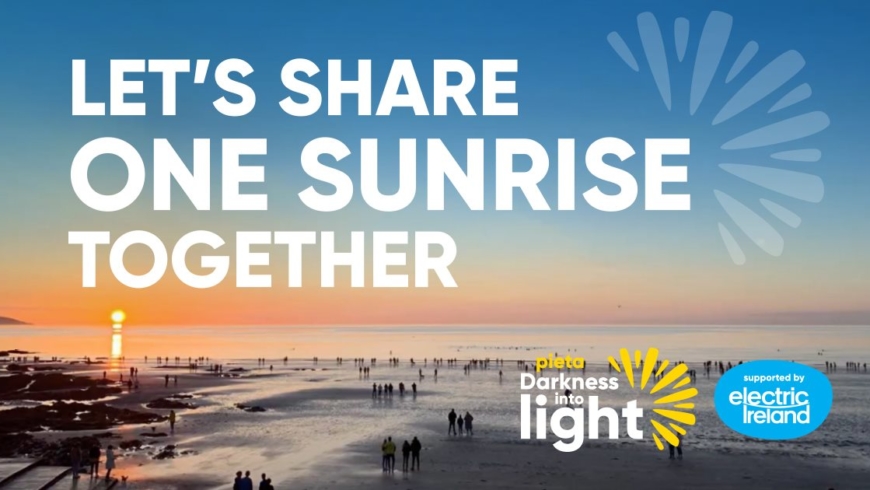 Club supports Pieta “Darkness into light” sunrise event on May 8th
