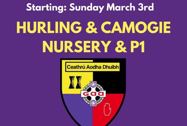 Hurling & Camogie Nursery & P1