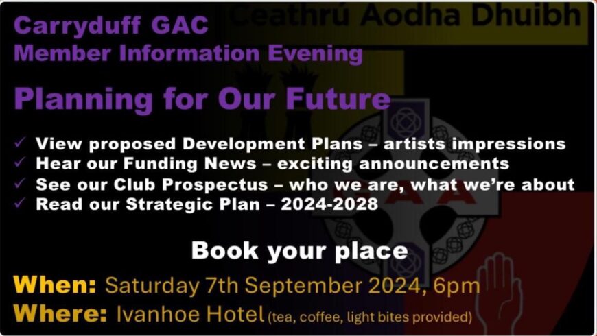 Member information evening