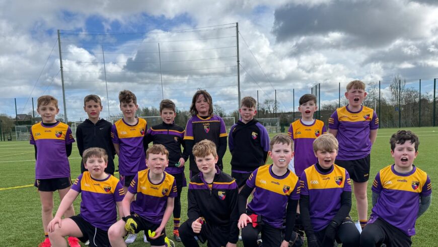 U12 male footballers vs Bredagh